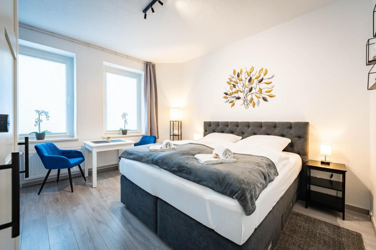 Apartmento Blue Magdeburg - Zentral - Wifi - Netflix Esterno foto
