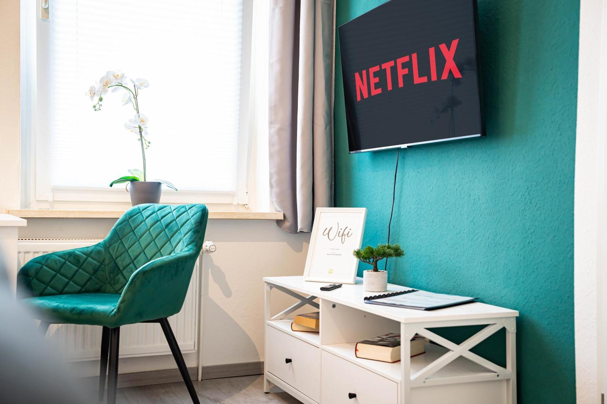 Apartmento Blue Magdeburg - Zentral - Wifi - Netflix Esterno foto
