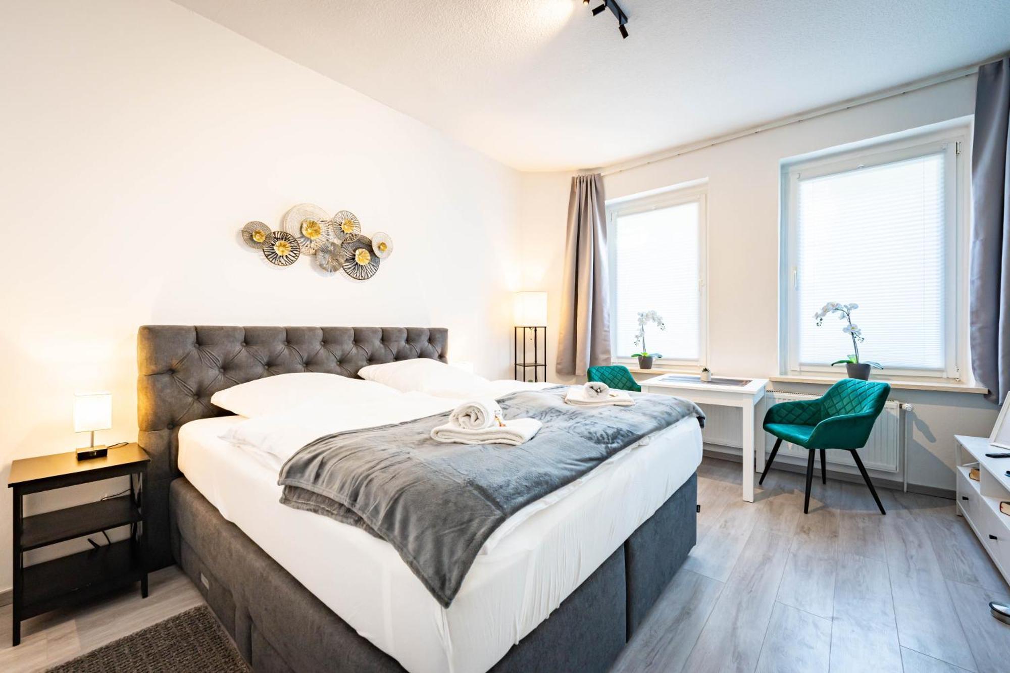 Apartmento Blue Magdeburg - Zentral - Wifi - Netflix Esterno foto